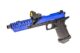 Réplique GBB gaz Hi-Capa TITAN 7 Noir / Bleu 1,0J + point rouge BDS - Vue principale