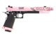 Réplique GBB gaz Hi-Capa TITAN 7 Noir / Rose 1,0J - Vue 3