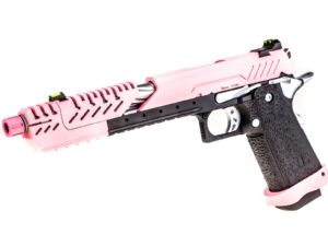 Réplique GBB gaz Hi-Capa TITAN 7 Noir / Rose 1,0J