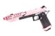 Réplique GBB gaz Hi-Capa TITAN 7 Noir / Rose 1,0J - Vue principale