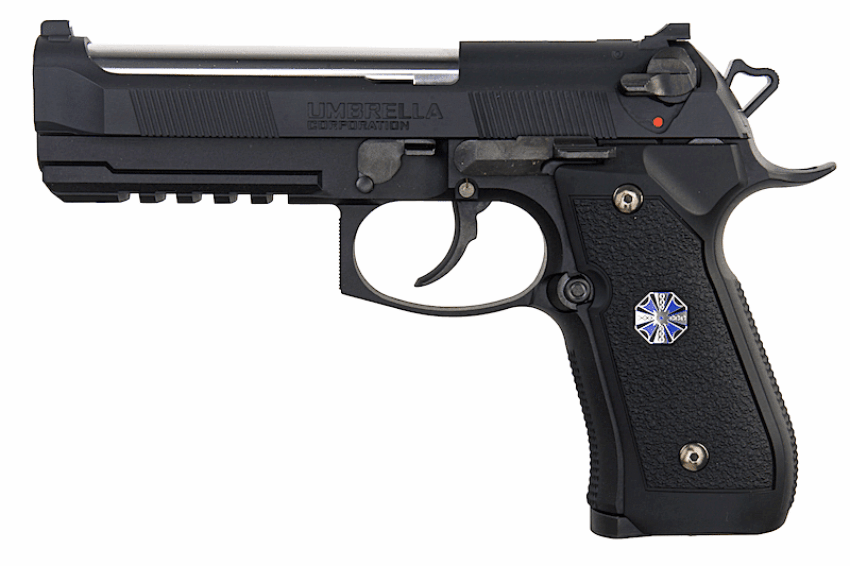 Edition limitée GBB gaz M92 Biohazard Albert W. Model 01P 0,8J - Vue principale