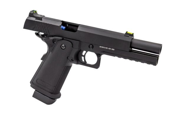 Réplique GBB Raven gaz Hi-Capa 5.1 Noir 0,9J – Image 2