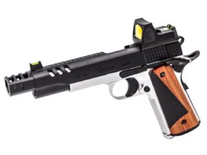Pack GBB gaz VORSK CS Defender Pro MEU Silver / Noir + BDS + 2 chargeurs