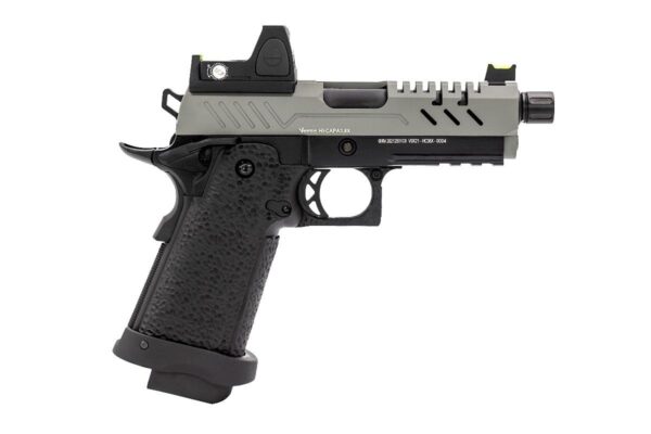 Réplique GBB gaz Vorsk Hi-Capa PRO + BDS Noir / Gris 1,0J – Image 4