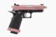Réplique GBB gaz Vorsk Hi-Capa 3.8 PRO Noir / Rose 1,0J - Vue 3