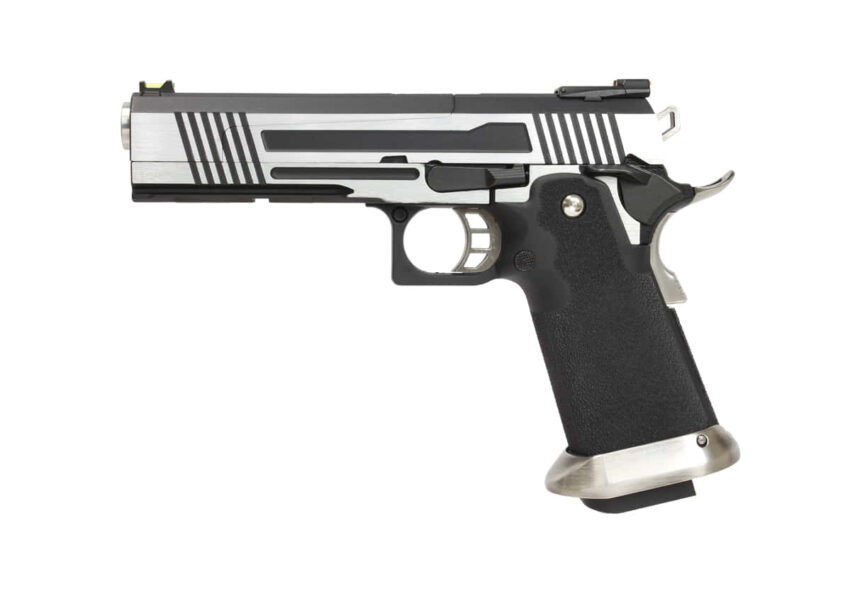 Réplique airsoft HX1001 split silver gaz GBB - Vue principale