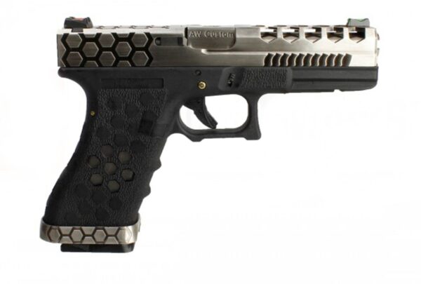 Réplique GBB VX0100 hex cut Noir/Silver – Image 3