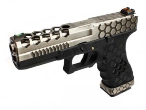 Réplique GBB VX0100 hex cut Noir/Silver