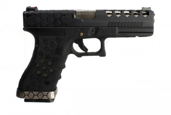 Réplique GBB VX0101 hex cut Full noir – Image 3