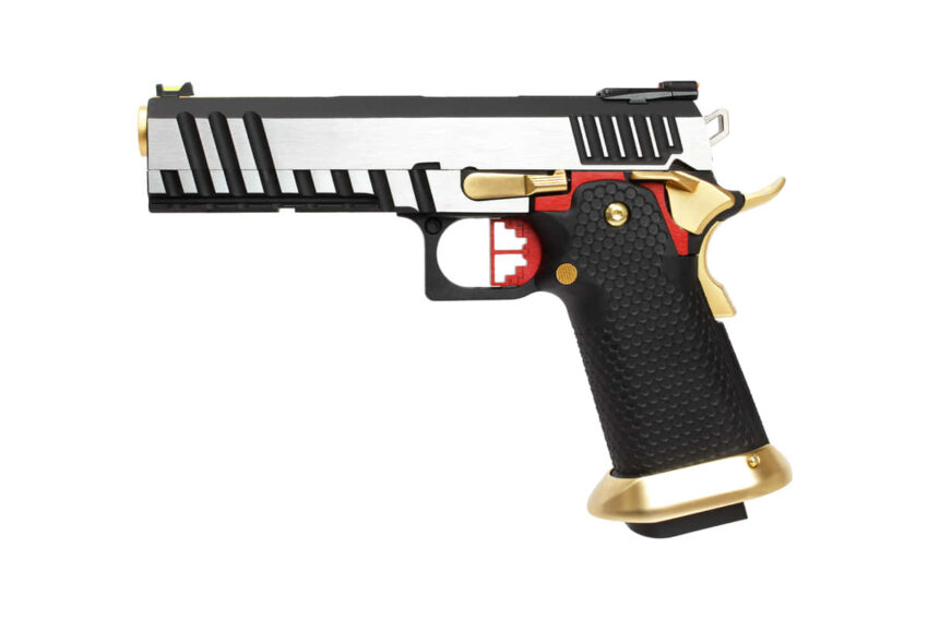 Réplique GBB HX2001 FULL SILVER – AW CUSTOM - Vue principale