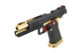 Réplique HX2002 FULL BLACK & GOLD gaz GBB - Vue 3