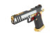 Réplique airsoftt GBB HX2031 SEMI / FULL AUTO Noir & Chrome gaz 1.0J - Vue 3