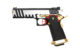 Réplique airsoftt GBB HX2031 SEMI / FULL AUTO Noir & Chrome gaz 1.0J - Vue principale