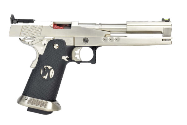 Réplique airsoft HX2201 IPSC split silver gaz GBB – Image 2