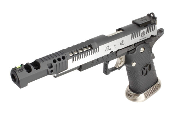 Réplique GBB HX2401 IPSC split silver . 38 supercomp - AW custom – Image 4