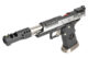 Réplique GBB HX2401 IPSC split silver . 38 supercomp – AW custom - Vue 4