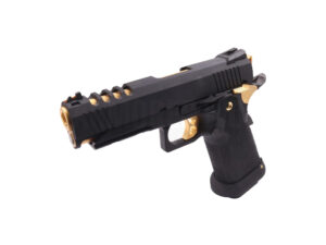 Réplique Hi-Capa 4.3 HX2711 full gaz GBB noir et or