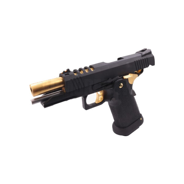 Réplique Hi-Capa 4.3 HX2711 full gaz GBB noir et or – Image 2