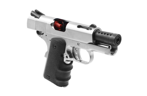 Réplique pistolet airsoft 1911 Mini silver gaz GBB – Image 4