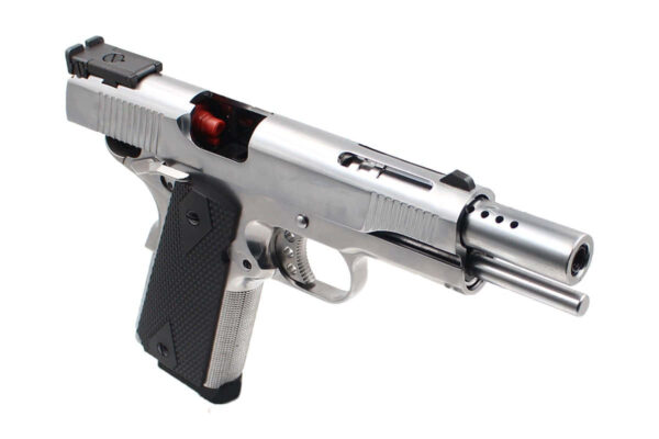 Réplique GBB 1911 NE1201 Chrome full metal gaz 1,0J – Image 5