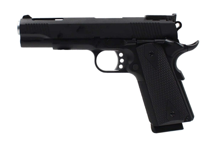 Réplique GBB 1911 NE1202 noir full metal gaz 1,0J - Vue principale