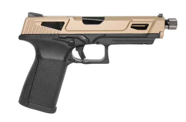 Réplique GBB pistolet GTP9 gaz 0,9J MS DST Gold – Image 3