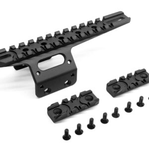 Action Army - Front rail set noir pour AAC T10 - airsoft - pièces détachées & upgrades