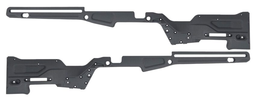 Receiver plate noir AAC T10 - Vue principale
