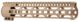 Garde main Keymod MI Style 10,5′ - Vue 3