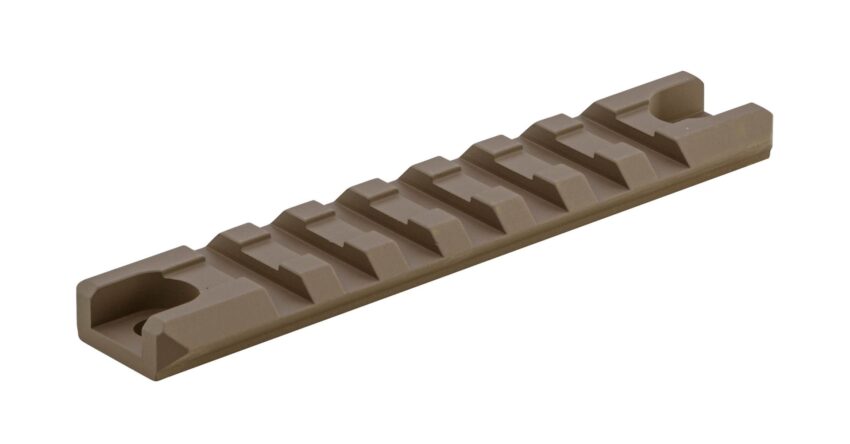 Kit de 2 rails Picatinny 7 slots Tan G608 – SLV36C - Vue principale