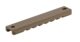 Kit de 2 rails Picatinny 7 slots Tan G608 – SLV36C - Vue 1
