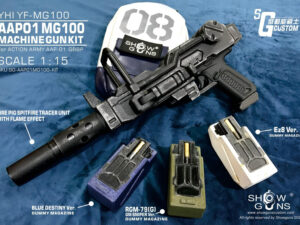C&C TAC Kit GM 08 MS Team MG100 pour GBB AAP-01