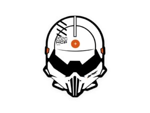 Autocollant MONK 'HCC Mask'