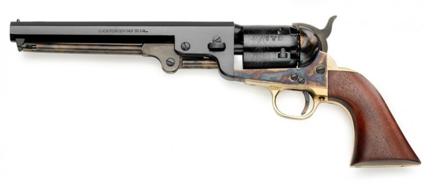 Colt army 1851 Pietta Navy Yank acier - Vue principale