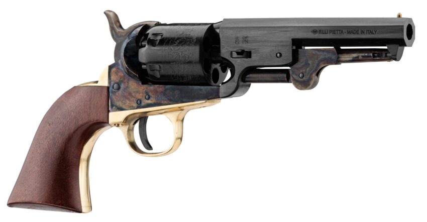 Revolver Pietta Colt RebNorth Sheriff jaspé cal.36 ou 44 - Vue principale