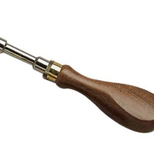 Davide PEDERSOLI & C - Clé à cheminée avec manche en bois - accessoires poudre noire