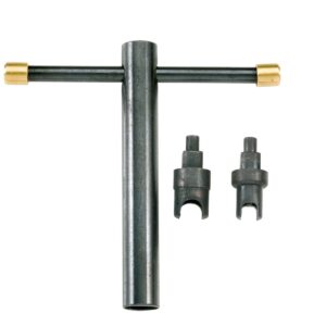 Davide PEDERSOLI & C - Clef démonte cheminée longue adapt 5-7 mm - accessoires poudre noire