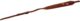Bretelle cuir forme cobra antiderapante broderie trace sanglier - Vue principale