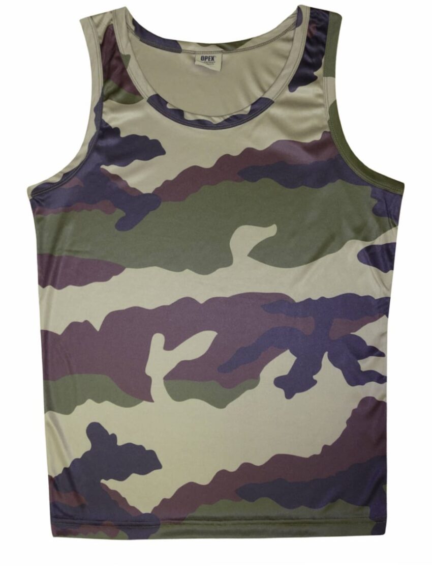 Débardeur Cooldry camouflage - Vue principale