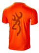 T-shirt Teamspirit Orange Blaze Browning - Vue 1