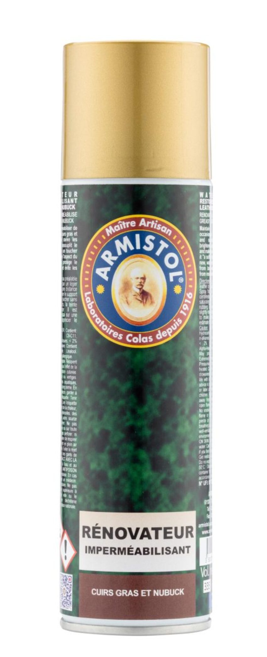 Rénovateur imperméabilisant cuirs gras & nubucks 250 ml - Vue principale