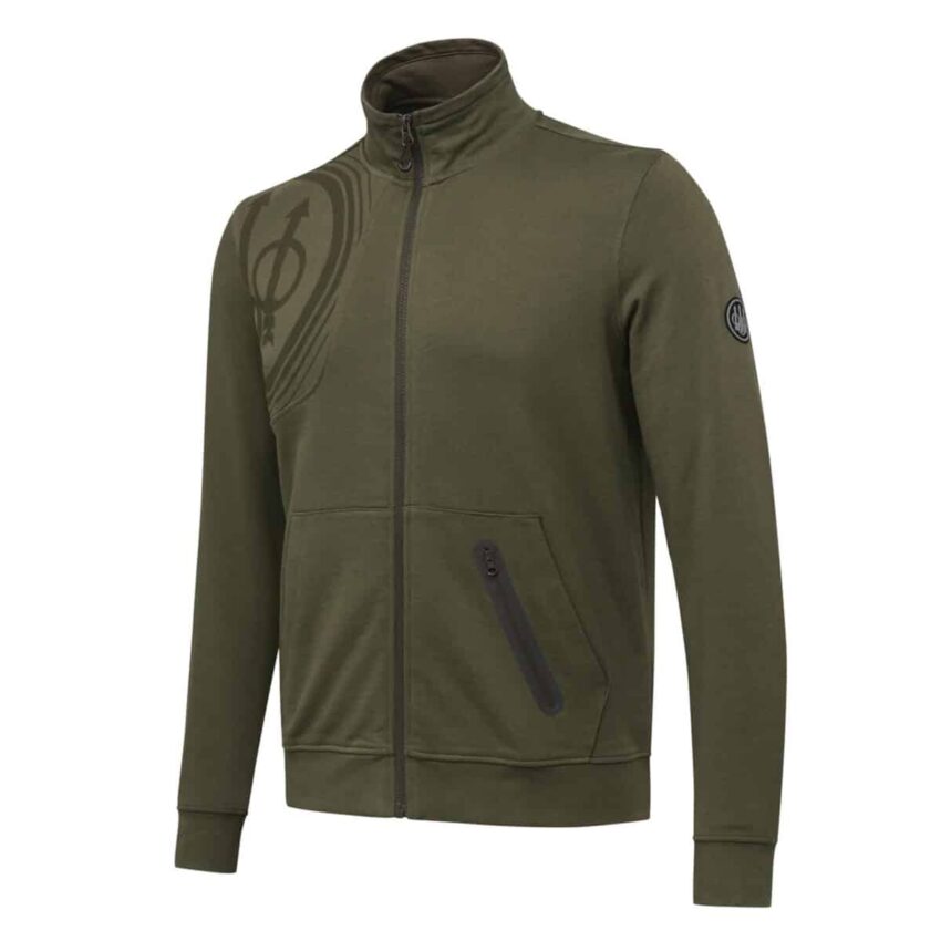 Sweat Homme Beretta Corporate Vert Pierre - Vue principale