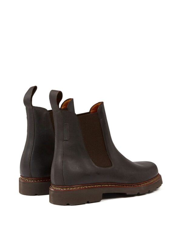 Chaussures en cuir QUERCY - Marron – Image 3