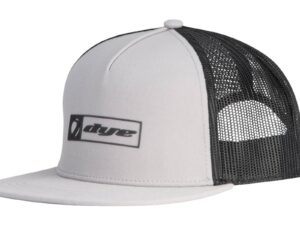 Casquette DYE Hat Squared Trucker Gris/Noir