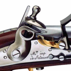 Davide PEDERSOLI & C - Platine à Silex pour Pistolet An IX - armes de poing historiques