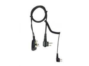 Câble micro pour Casque antibruit 3M Peltor sporttac - j22 - prise coudée - Motorola/MIDland g15