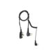 Câble micro pour Casque antibruit 3M Peltor sporttac – j22 – prise coudée – Motorola/MIDland g15 - Vue principale