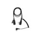 Câble micro pour Casque antibruit 3M Peltor sporttac – j22 – prise coudée – MIDland - Vue principale