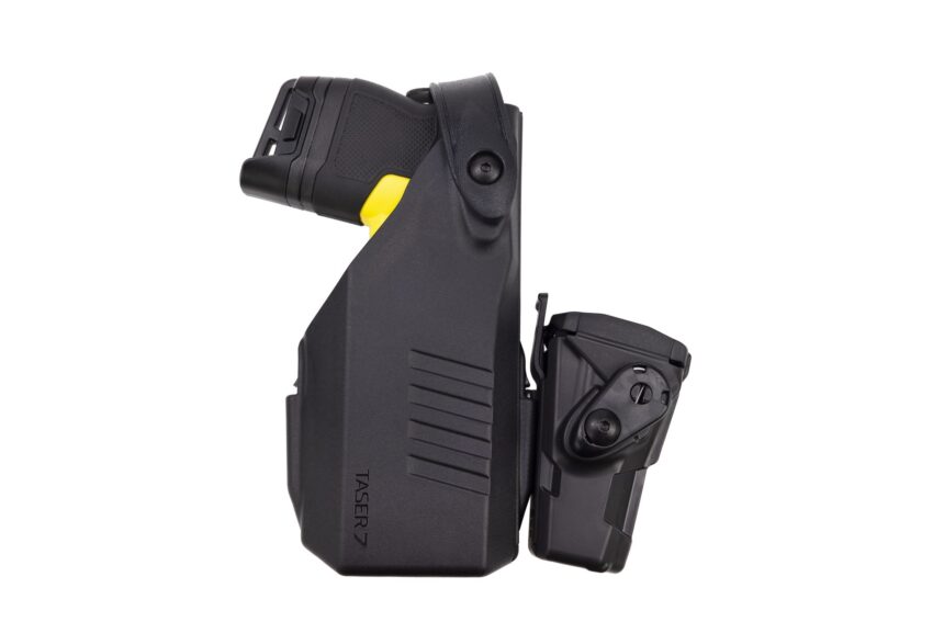 Etui Safariland avec porte cartouche pour TASER 7 – Noir - Vue principale