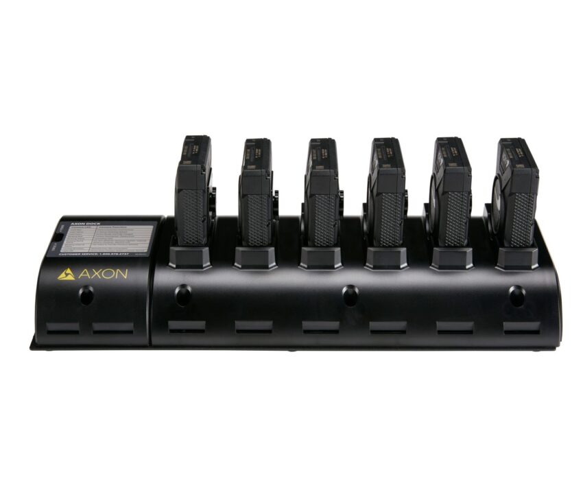 Plateforme de chargement Axon pour 6 caméras body 2 - Vue principale